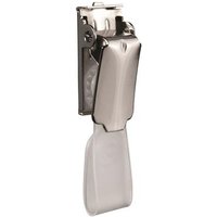Durable Rotating Name Badge Clips from Recycled Metal 25 Pack Silver
