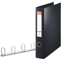 Esselte 4D Rbndr A4 40MM Black 82407 - Ring Binders - Document Binders