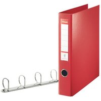 Esselte 4D Rbndr A4 40MM Red 82403 - Ring Binders - 4D Ring Binders