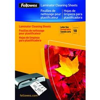 Fellowes Laminator Cleaning Sheets Pack 10 5320604 37629FE