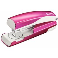Leitz Wow Office Stapler Pink Met - Manual Staplers - Office Staplers