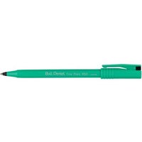 Pentel R50 Rollerball Pen 0.8mm Tip 0.4mm Line Black Ref R50-A Pack 12