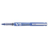 Hi - Tecpoint V5 Refillable Pen Blue Pack 10
