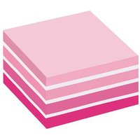 Post - it Notes Cube, Pink, 76 mm x 76 mm, 450 Sheets/Pad, 1 Pad/Pack, 100% PEFC SGSCH - PEFC - COC - 110078