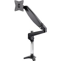 Startech Desk Mount Monitor Arm for Single VESA Display up to 32" or 49" Ultrawide 8kg/17.6lb, Full Motion Articulating & Height Adjustable w/ Cable Management, C-Clamp, Grommet Mount - Single Monitor Arm mounting kit - full-motion adjustable arm - for Mo