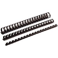 Fellowes A4 Plastic Binding Combs 14mm Black Pack of 100 5346902