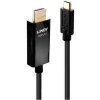 Lindy 2m USB Type C to HDMI 4K60 Adapter Cable with HDR