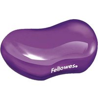 Fellowes Wrist Rest - Crystals Gel Wrist Rest with Non Slip Rubber Base - Ergonomic Mouse Mat Wrist Support Keyboard Wrist Rest for Computer Laptop Home Office Use - Purple