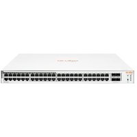 HPE Aruba Networking Networking Instant On Switch 48p Gigabit CL4 PoE 4p SFP 370W 1830 Managed L2 Gigabit Ethernet (10/100/1000) Power over Ethernet (PoE) Rack mounting 1U