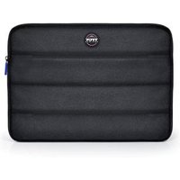PORT Designs PORTLAND SLEEVE 15.6'' BK Sleeve. Case type: Sleeve case Maximum screen size: 39.6 cm (15.6"). Weight: 180 g. Surface coloration: Monochromatic