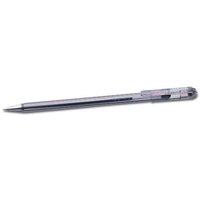 Pentel Superb Medium 0.7mm Stick Ballpoint Pen Black Pack of 12 (BK77-A)