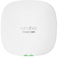 HPE Aruba Networking Networking Instant On Indoor Access Point Wi-Fi 6 4x4 (RW) AP25 2.4 GHz 5 GHz 4800 Mbit/s OWE WPA2 WPA3 2500 Mbit/s