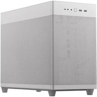 ASUS Prime AP201 Mesh Panel Mini Tower Micro-ATX Gaming PC Case - White