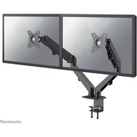 Neomounts DS70-700BL2 mounting kit - full-motion adjustable dual arm - for 2 LCD displays - black