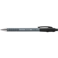 Papermate Flexgrip Retractable Gell Pen Medium Black Pack of 12 (2108217)