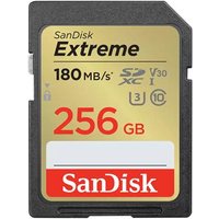 SanDisk Extreme 256GB UHS-I Class10 SDHC Memory Card - Gold