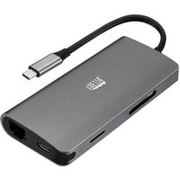 Adesso AUH-4030 laptop dock/port replicator USB 3.2 Gen 1 (3.1 Gen 1) Type-C Grey