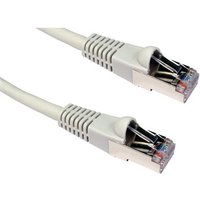 Cables Direct 10m CAT6a. M - M networking cable Grey S/FTP (S-STP)