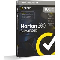 Norton 360 Advanced Antivirus security Commercial 1 license(s) 1 year(s)