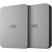 LaCie Mobile Drive (2022) external hard drive 2 TB 2.5" USB Type-C 3.2 Gen 1 (3.1 Gen 1) Silver