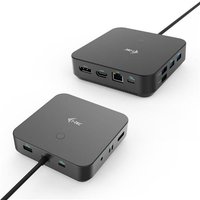 i-tec USB-C HDMI Dual DP Docking Station with Power Delivery 100 W