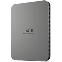 LaCie Mobile Drive Secure external hard drive 4 TB USB Type-C 3.2 Gen 1 (3.1 Gen 1) Grey