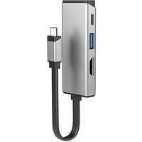 ALOGIC ULCHDACPD-SGR laptop dock/port replicator USB 3.2 Gen 1 (3.1 Gen 1) Type-C Silver