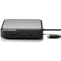 ALOGIC DUCD2 laptop dock/port replicator Wired USB 3.2 Gen 2 (3.1 Gen 2) Type-C Grey, Black