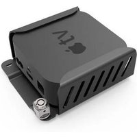 Security Mount - Compulocks - Apple TV 4K (3rd Generation) - Aluminum - Black - Ventilated