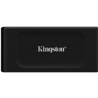 Kingston XS1000 (SXS1000/2000G) 2TB Portable External SSD, Read 1050MB/s, Write 1000MB/s, USB 3.2 Gen 2, 5 Year Warranty - External SSD - Portable SSD