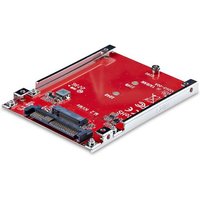 StarTech.com M.2 to U.3 Adapter for M.2 NVMe SSDs, PCIe M.2 Drive to 2.5inch U.3 (SFF-TA-1001) Host Adapter/Converter, TAA Compliant - 2.5" Drive Form Factor