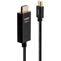Lindy 1m Active Mini DisplayPort to HDMI Cable with HDR