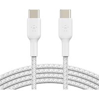 Belkin CAB004BT1MWH2PK USB cable USB 2.0 1 m USB C 0.48 Gbit/s 60 W White