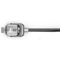 Compulocks T-bar Security Keyed Cable Lock Black