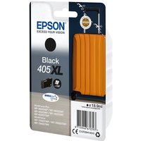Epson Singlepack Black 405XL DURABrite Ultra Ink. Cartridge capacity: High (L) Yield Black ink type: Pigment-based ink Black ink volume: 18.9 ml Supply type: Single pack Printing colours: Black Quantity per pack: 1 pc(s)