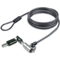 StarTech.com Nano Laptop Cable Lock, 6.6ft (2m), Anti-Theft Keyed Lock, Security Cable Locks Nano Slot Notebooks, For EliteBook/LenovoX1/2-1 Laptops, Cut-Resistant, Steel Cable Lock For Laptop - TAA