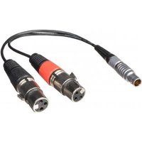 Atomos ATOMCAB017 audio cable 2 x XLR Black. Red. Silver