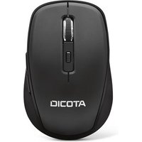 DICOTA D31980. Form factor: Ambidextrous. Device interface: Bluetooth Movement resolution: 1600 DPI Buttons type: Pressed buttons Buttons quantity: 5 Scroll type: Ring. Power source: Batteries. Product colour: Black