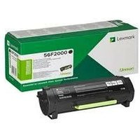 Original Lexmark Black Return Program 56F2000 Toner Cartridge (56F2000)
