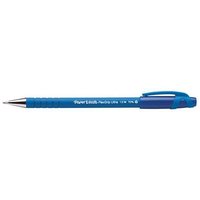 Paper Mate FlexGrip Ultra Ballpoint Pen Medium 1.0mm Tip 0.7mm Line Blue (Pack 12)