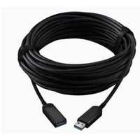 Lumens CAB-AOCU-ML USB cable USB 3.2 Gen 1 (3.1 Gen 1) 15 m USB A 10 Gbit/s Black