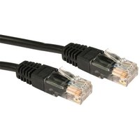 Cables Direct URT-610K networking cable Black 10 m Cat5e U/UTP (UTP)