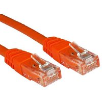 Cables Direct UTP Cat6 10m networking cable Orange U/UTP (UTP)