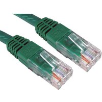 Cables Direct UTP Cat6 20m networking cable Green U/UTP (UTP)