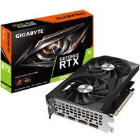 Gigabyte NVIDIA GeForce RTX 3050 WINDFORCE OC V2 8GB GDDR6 Graphics Card, 2560 CUDA Cores, 1792 MHz Core Clock, Dual Fan - RTX 3050 - PCIe Graphics Cards