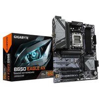 Gigabyte B650 EAGLE AX AMD AM5 Socket Motherboard, ATX, 4x DDR5 Slots, 3x M.2 Sockets, Fitted I/O Shield, GbE LAN, Wi-Fi 6E - AMD Motherboards - ATX Motherboards