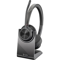 HP Poly Voyager 4320 USB-C Headset +BT700 dongle +Charging Stand Wired & Wireless 20 - 20000 Hz Calls/Music 158 g Headset Black