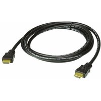 ATEN High Speed HDMI Cable with Ethernet True 4K ( 4096X2160 @ 60Hz); 2 m HDMI Cable with Ethernet