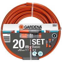 Gardena 18970-28 garden hose 20 m Above ground Black Blue Grey