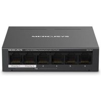 Mercusys 6-Port 10/100Mbps Desktop Switch with 4-Port PoE+ Managed Fast Ethernet (10/100) Power over Ethernet (PoE) Wall mountable